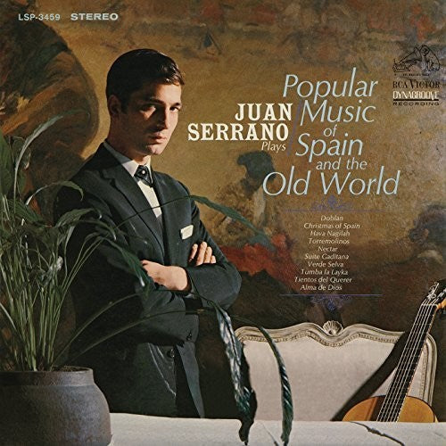 the album cover for Juan Serrano - Plays Popular Music of Spain and the Old World