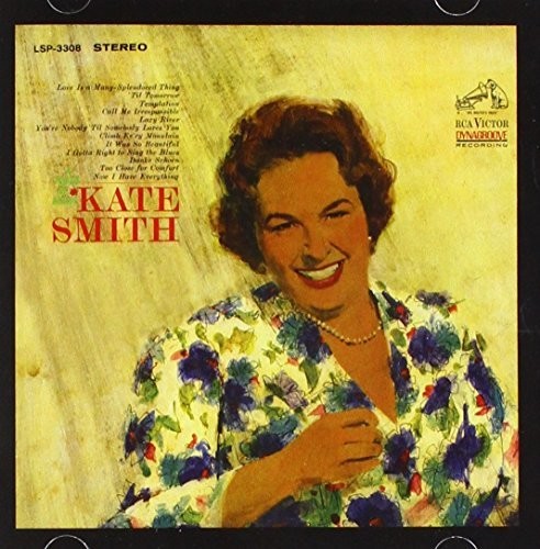 the album cover for Kate Smith - A Touch of Magic