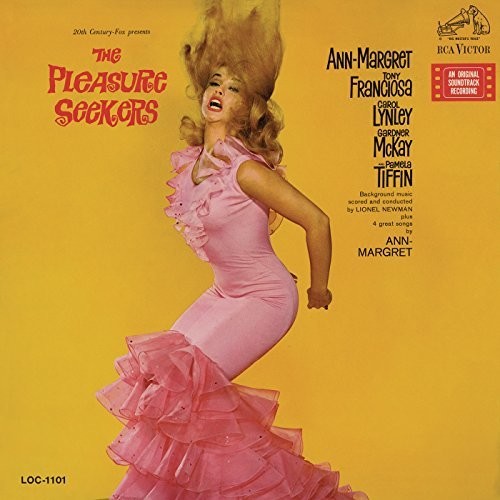 the album cover for ANN-MARGRET - The Pleasure Seekers (Original Soundtrack)