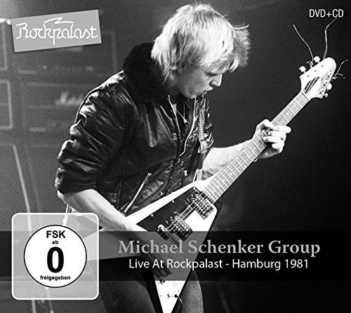 the album cover for Michael Schenker - Live At Rockpalast: Hamburg 1981