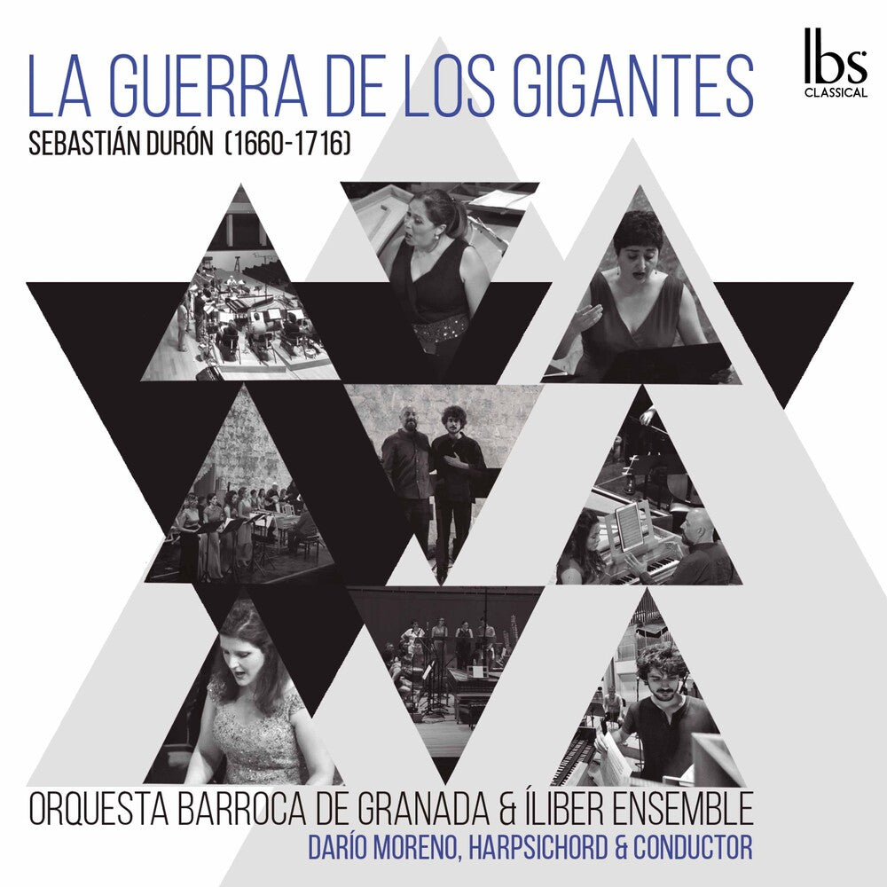 the album cover for Duron / Orquesta Barroca De Granada / Moreno - Guerra de los Gigantes