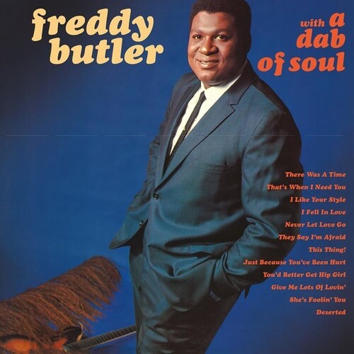 Freddy Butler - With A Dab Of Soul Vinyl Record