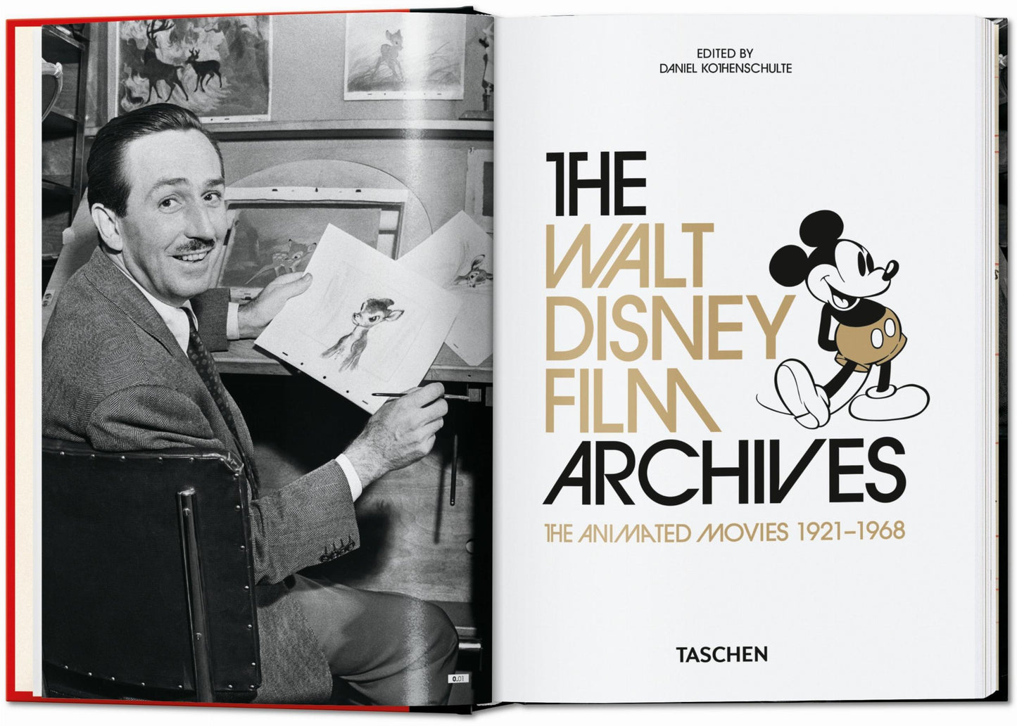 The Walt Disney Film Archives. The Animated Movies 1921–1968. 45th Ed. (English) Book