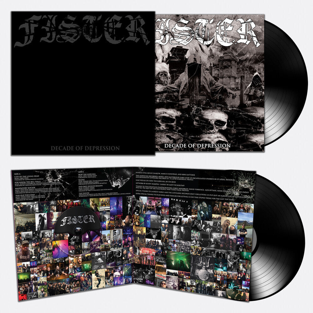 Decade Of Depression (W/Cd) (Blk) [Deluxe] [Limited Edition] Vinyl Record