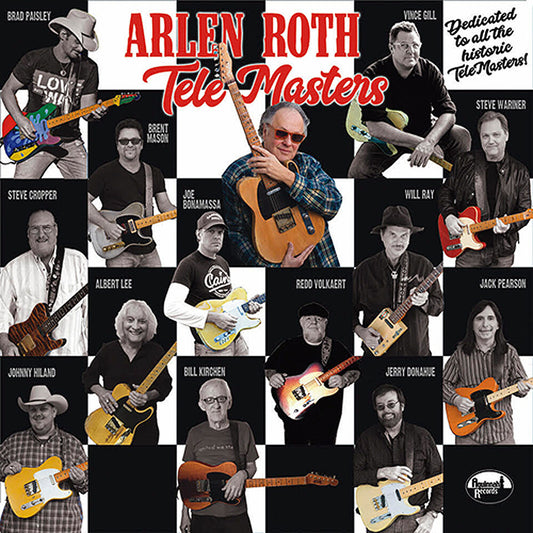 the album cover for Arlen Roth - Tele-Masters