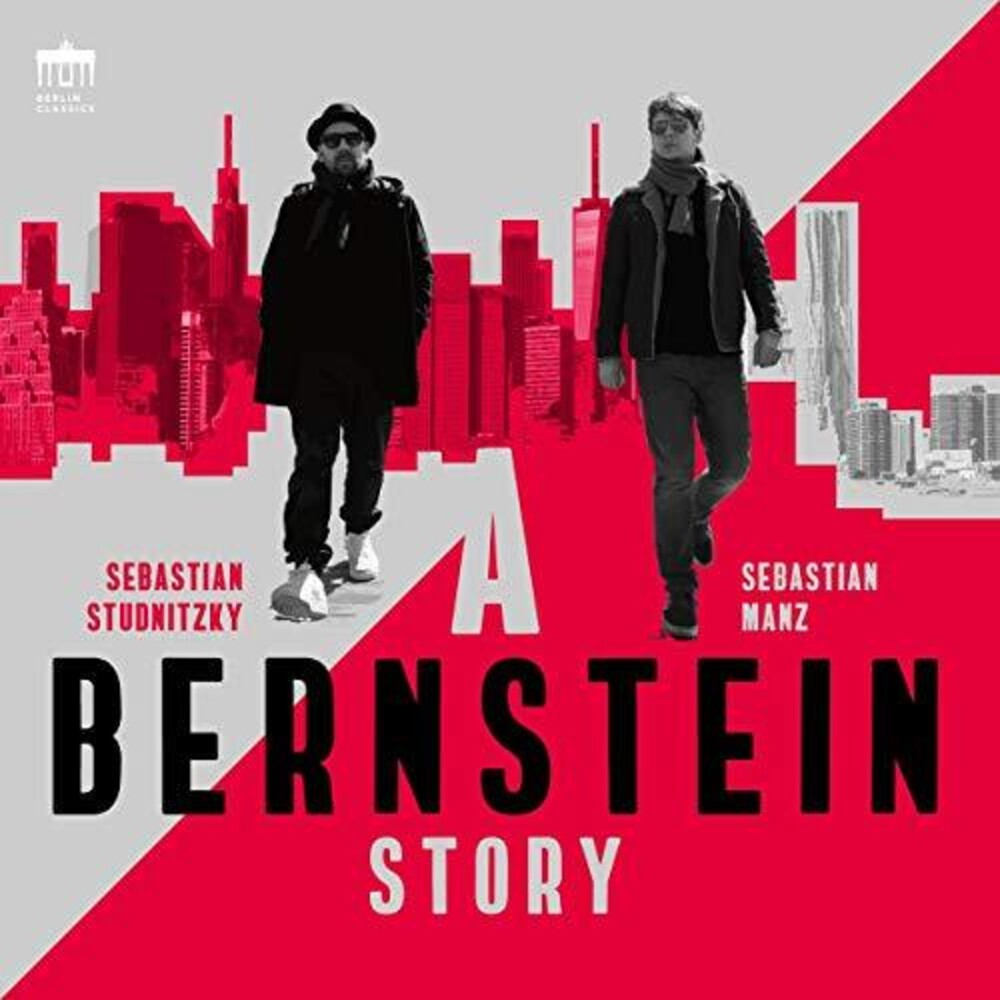 the album cover for Bernstein / Manz / Studnitzky - Bernstein Story