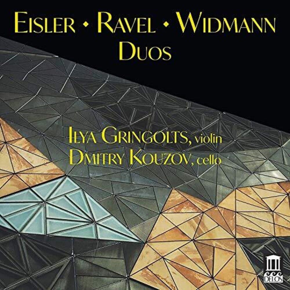 the album cover for Eisler / Gringolts / Kouzov - Duos