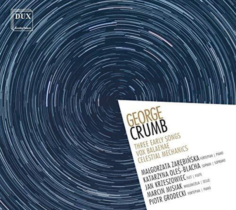 the album cover for Crumb / Zarebinska / Grodecki - Three Early Songs / Vox Balaena