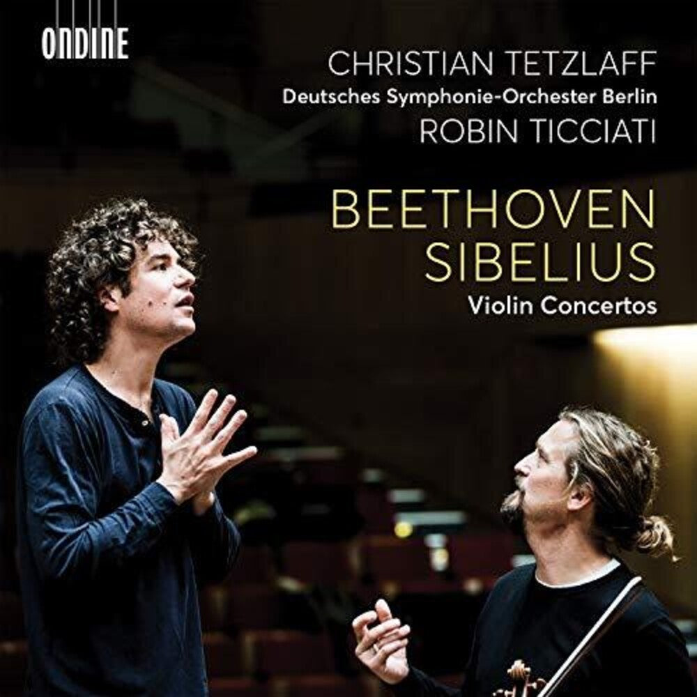 the album cover for Beethoven / Tetzlaff / Ticciati - Violin Concertos