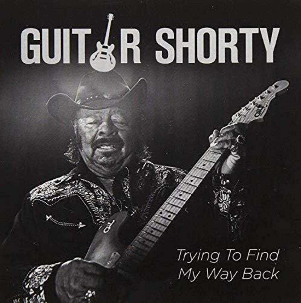 the album cover for Guitar Shorty - Trying to Find My Way Back