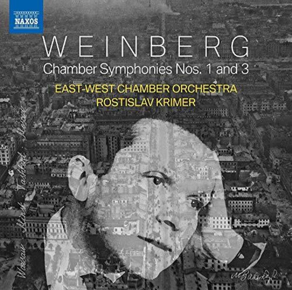 the album cover for Weinberg / Krimer / East-West Chamber Orch - Chamber Symphonies 1 & 3