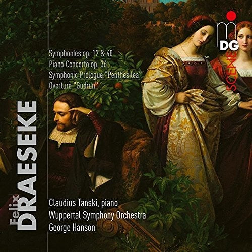 the album cover for Felix Draeseke / Tanski,Claudius / Wuppertal Sym - Orchestral Works