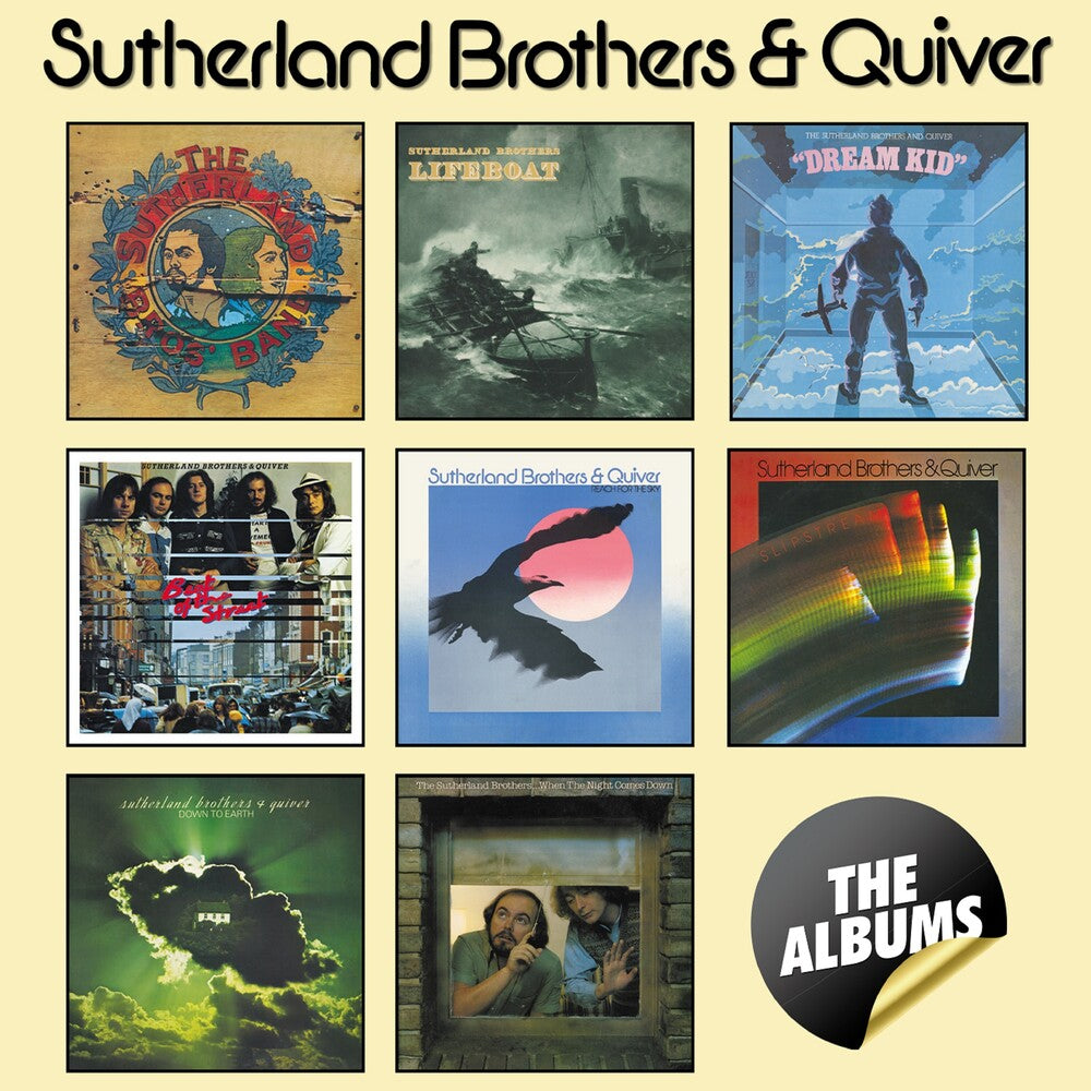 the album cover for Sutherland Brothers & Quiver - Albums Boxset