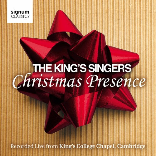 the album cover for Kings Singers / National Youth Choir Of Great - Christmas Presence: King's Singers: Live From King