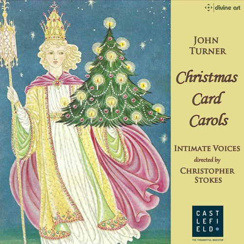 the album cover for Intimate Voices - Christmas Card Carols