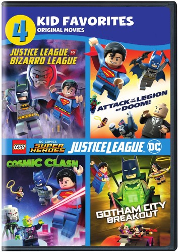 4 Kid Favorites: Lego Dc Super Heroes - 4 Kid Favorites: Lego Dc Super Heroes - DVD