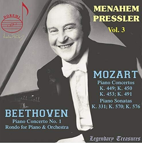 Beethoven / Pressler / Seipenbusch - Menahem Pressler 3 - Music CD