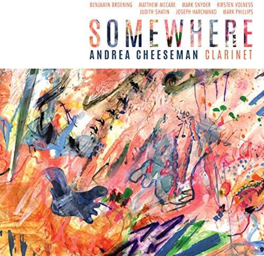 the album cover for Somewhere / Various - Somewhere