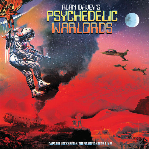 Alan Davey's Psychedelic Warlords - Captain Lockheed And The Starfighters Live! Vinyl Record