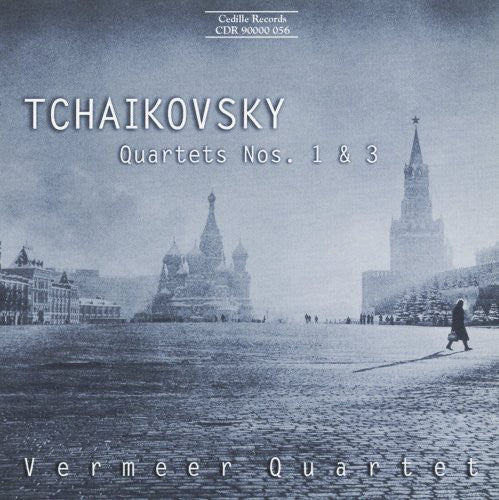 the album cover for Vermeer Quartet - String Quartets 1 & 3