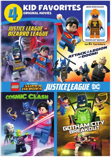 4 Kid Favorites: Lego Dc Super Heroes - 4 Kid Favorites: Lego Dc Super Heroes - DVD