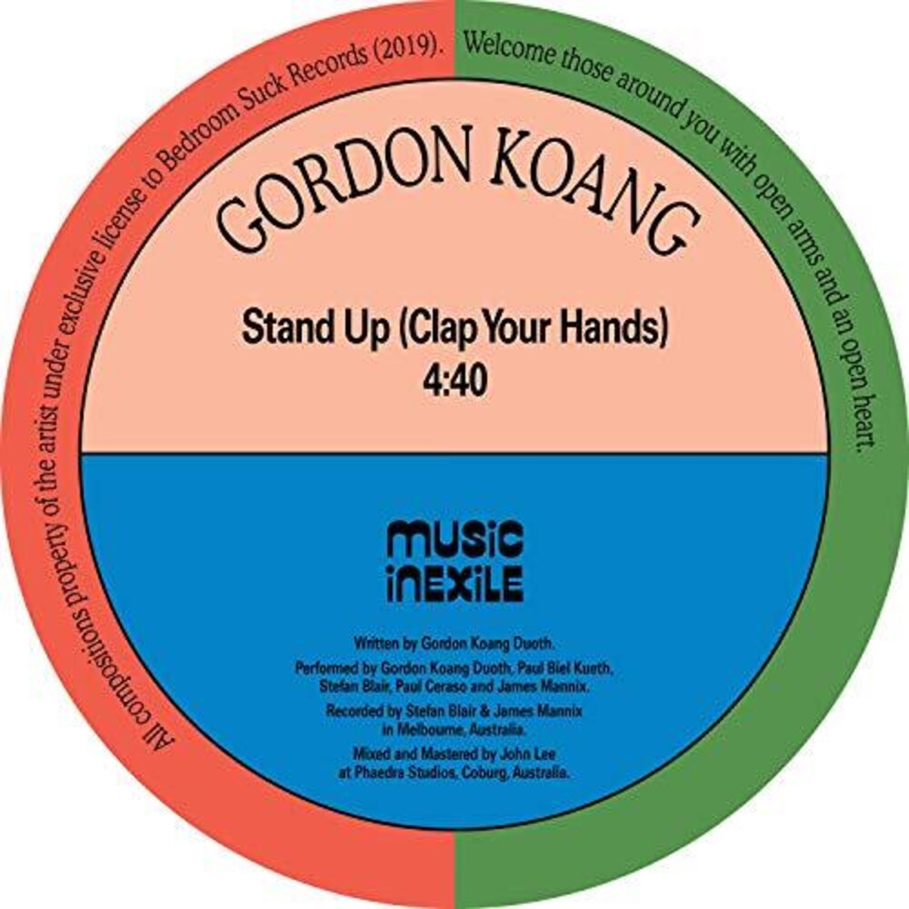Stand Up (Clap Your Hands) B/W Asylum Seeker [Limited Edition] Vinyl Record