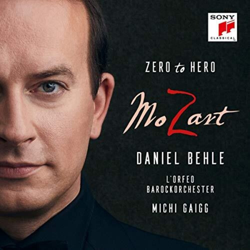 the album cover for Behle - Mozart