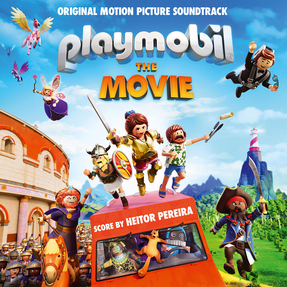 the album cover for Playmobil: Movie / O.S.T. - Playmobil: The Movie (Original Motion Picture Soundtrack)