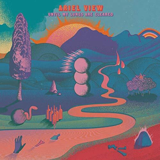 the album cover for Ariel View - Until My Lungs Are Cleared