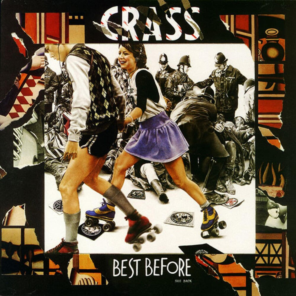 the album cover for Crass - Best Before 1984