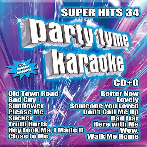 Party Tyme Karaoke: Super Hits 34 / Various - Party Tyme Karaoke: Super Hits 34 / Various - Music CD