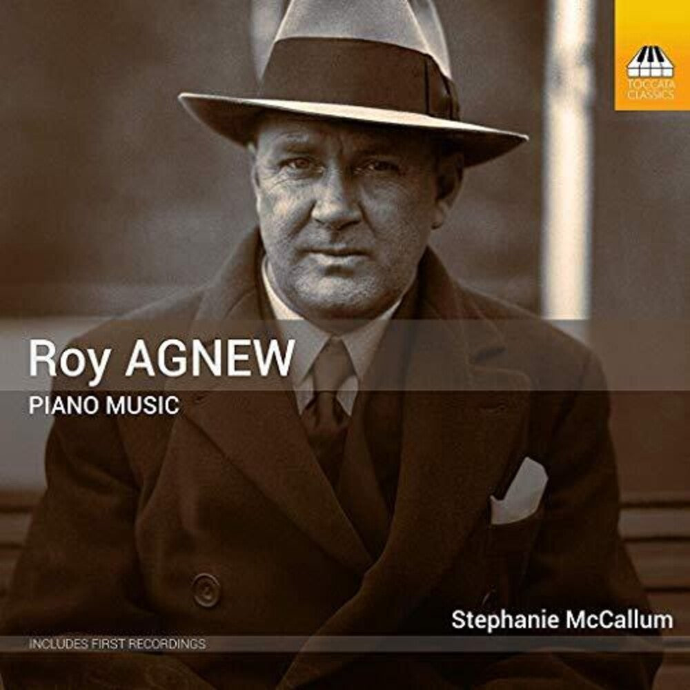 the album cover for Agnew / Mccallum - Piano Music