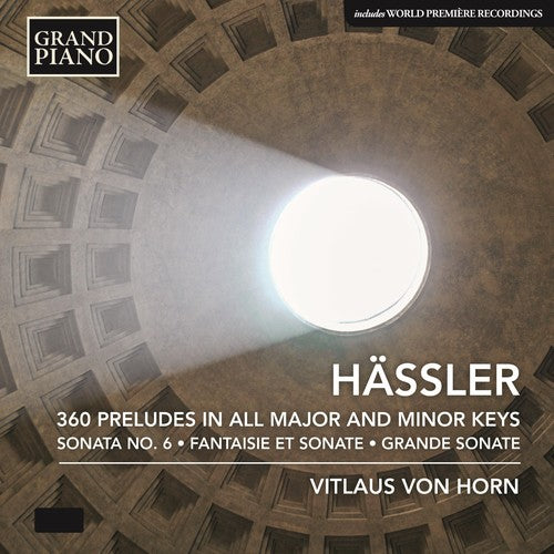 the album cover for Hassler - 360 Preludes