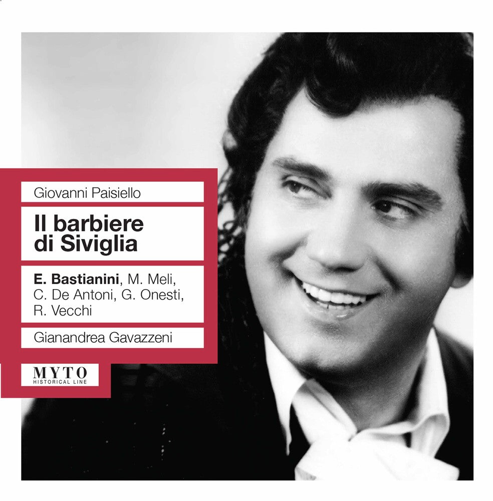 the album cover for Paisiello / Bastianini / Gavazzeni - Il Barbiere Di Siviglia