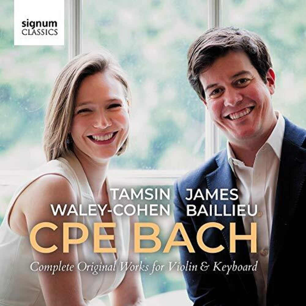 the album cover for C Bach PE / Waley-Cohen / Baillieu - Complete Original Works