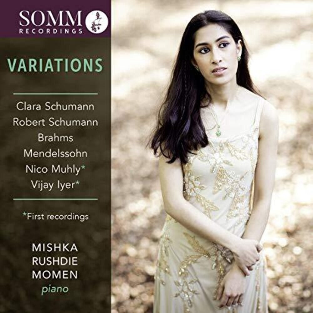 the album cover for Iyer / Mishka Rushdie Momen - Variations