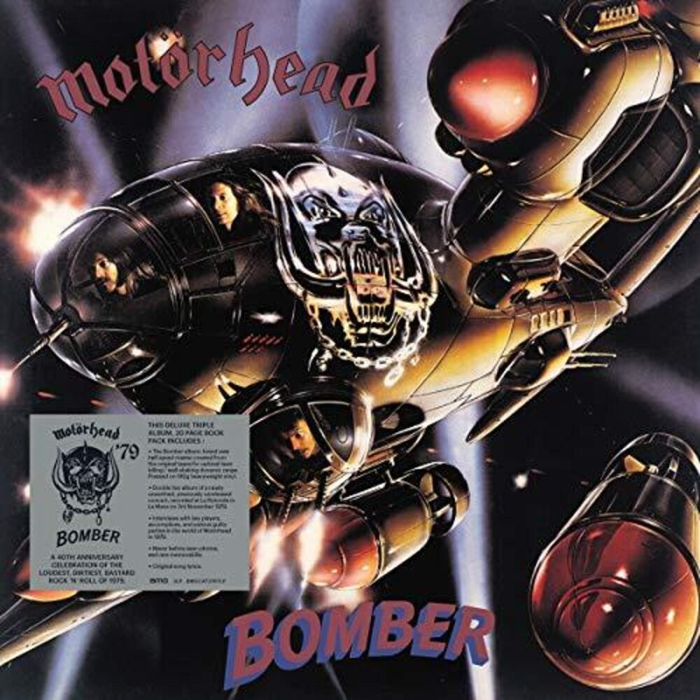 Motörhead - Bomber: 40th Anniversary Edition [3LP] Vinyl Record