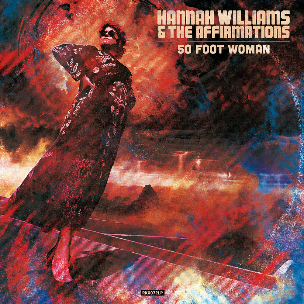 the album cover for Hannah Williams & The Tastemakers - 50 Foot Woman