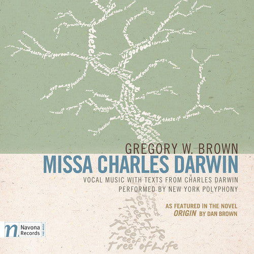Brown / New York Polyphony - Missa Charles Darwin (signed) - Music CD