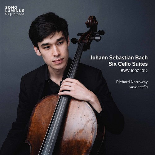 the album cover for J Bach S / Narroway - Six Cello Suites