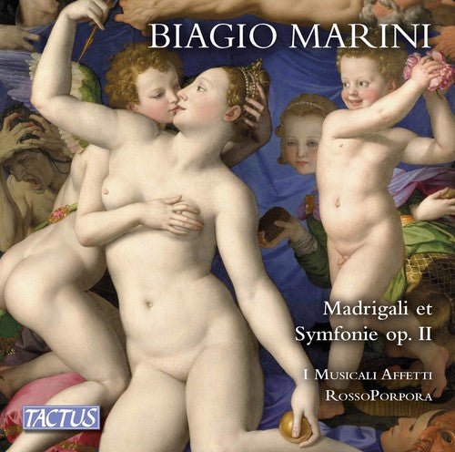 the album cover for Marini - Madrigali & Symphonie