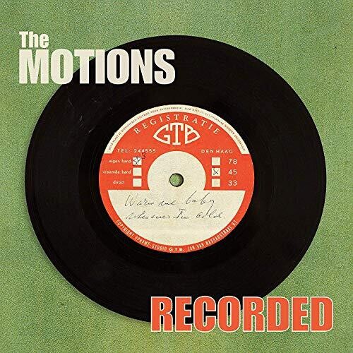 The Motions - Recorded Vinyl Record