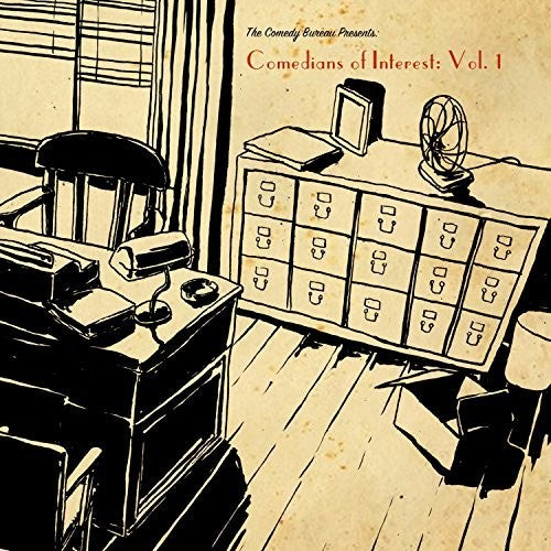 the album cover for Comedians Of Interest 1 / Various - Comedians Of Interest, Vol. 1