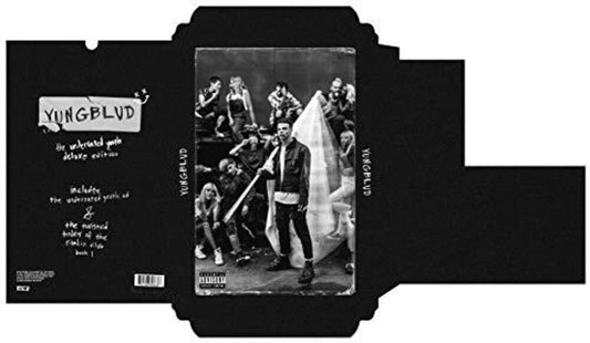 the album cover for YUNGBLUD - The Underrated Youth [Deluxe CD + Graphic Novel]