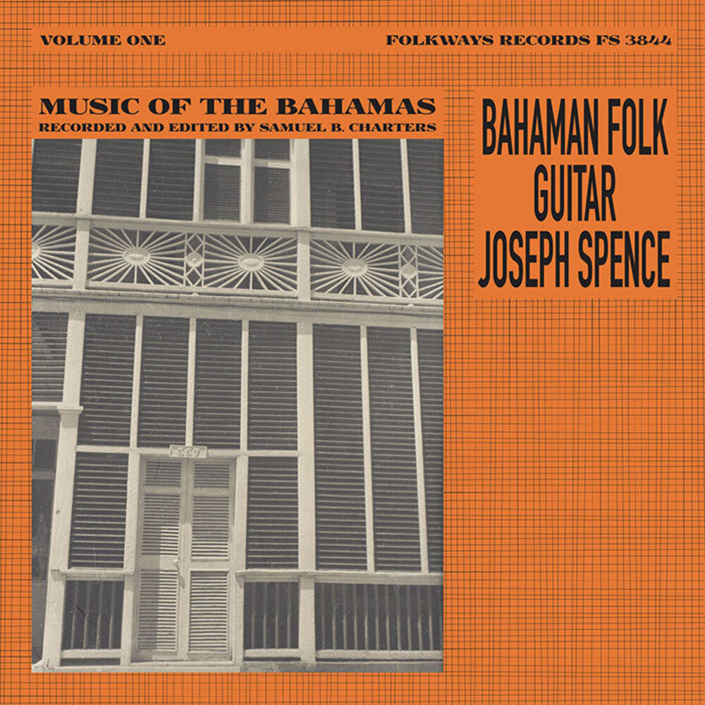 the album cover for Joseph Spence - Bahaman Folk Guitar: Music From The Bahamas, Vol.