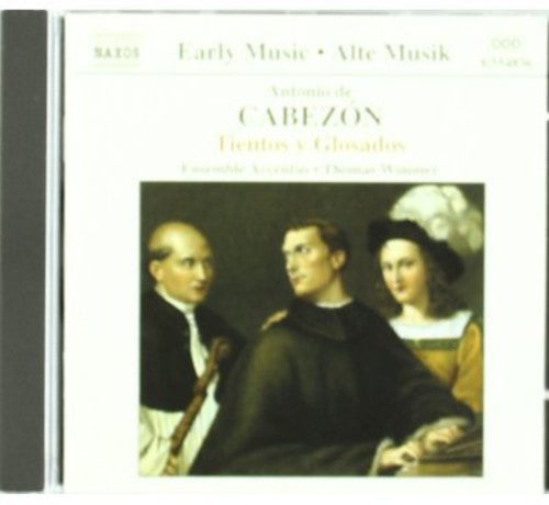 the album cover for A. DE CABEZON - Tientos y Glosados