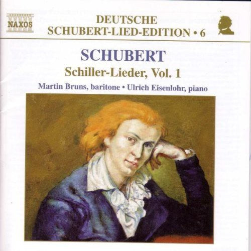 the album cover for Martin Bruns - Schiller-Lieder I