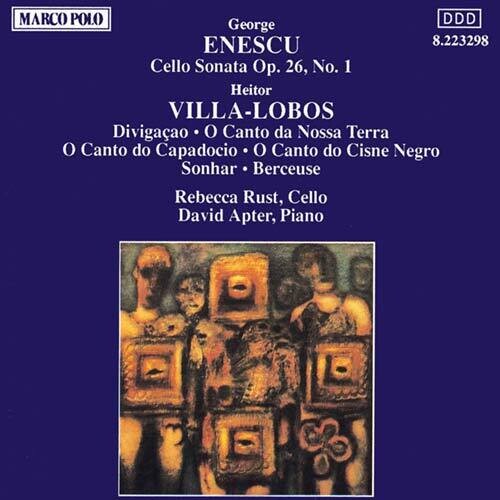 Enescu / Rust / Apter - Cello Sonata 1 - Music CD