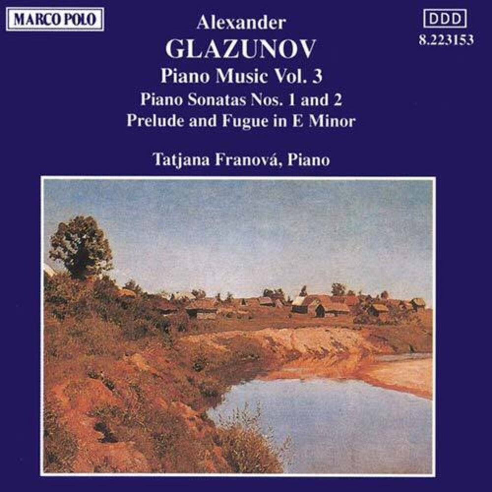 the album cover for Tatjana Franova - Piano Music-Vol. 3