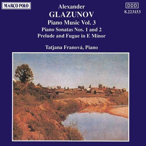 Glazunov - Piano Music V. 3 - Music CD